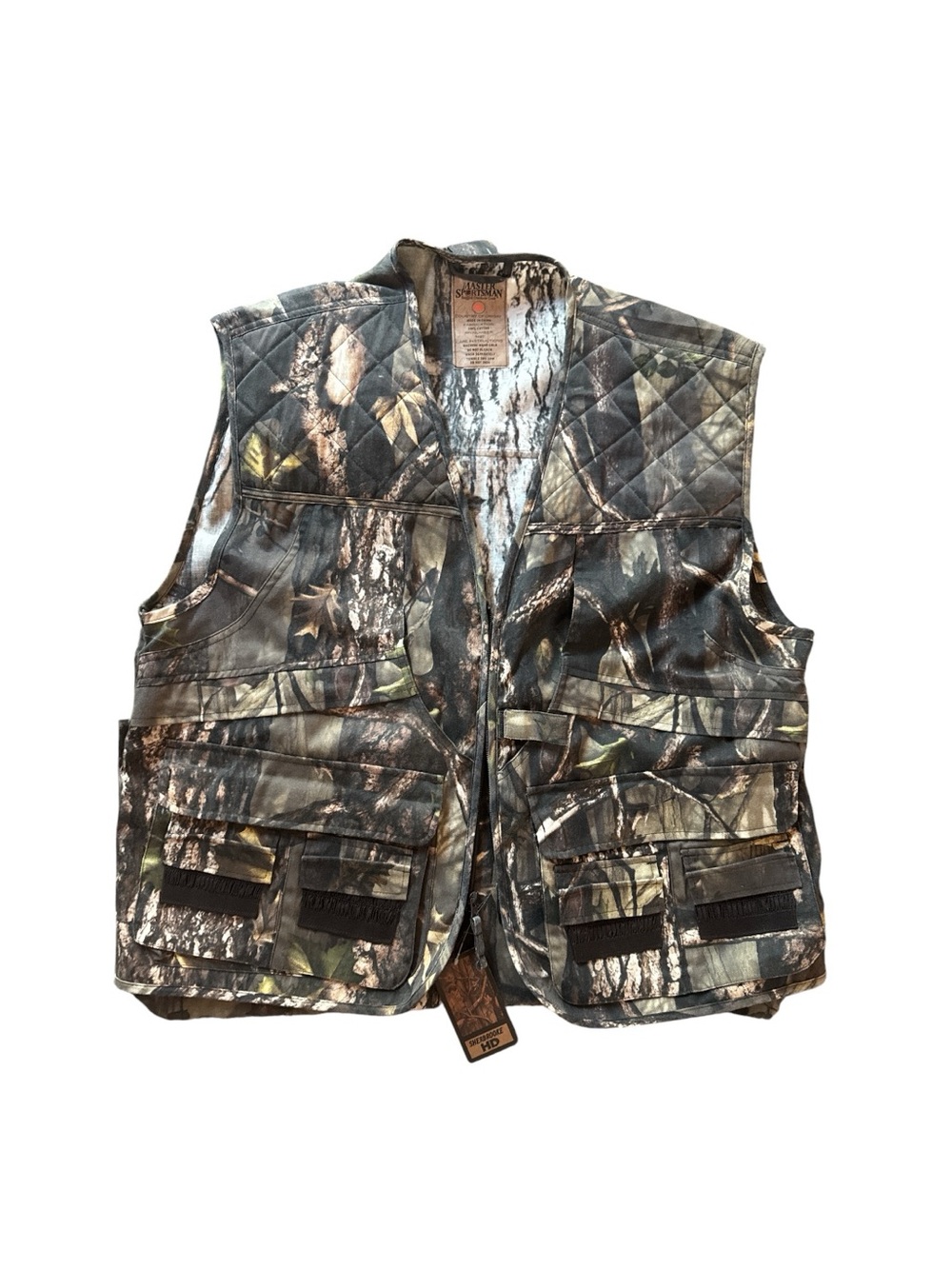 Master Sportsman Camouflage Hunting Vest NEW with DEFECTS Size 2XL Camo Hunter